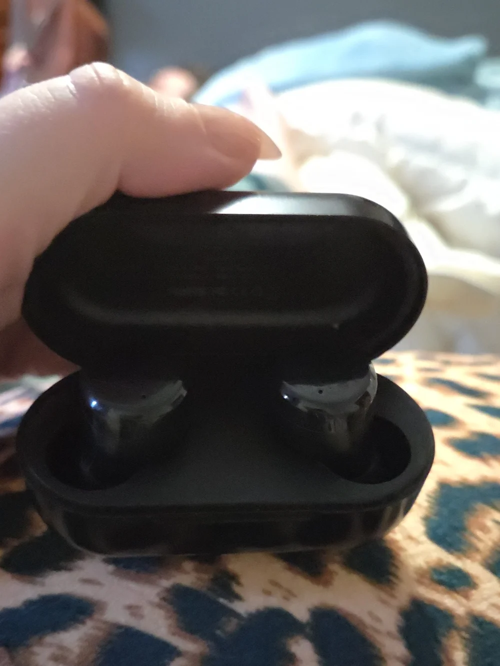 TOZO Black True Wireless Earbuds with Charging Case